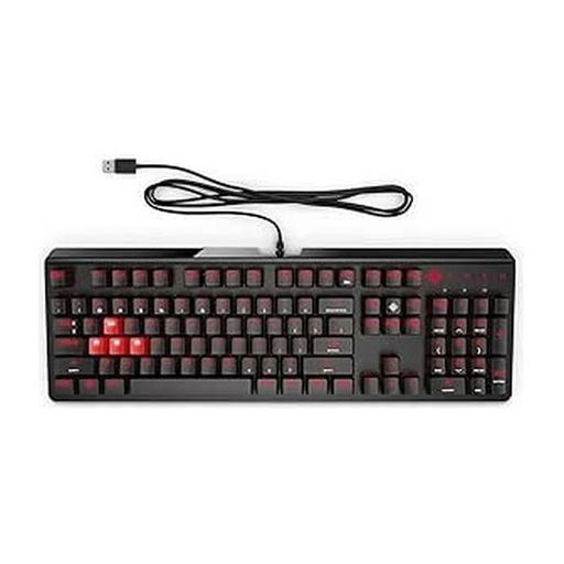 [KEYHPX1MY13AA] TECLADO OMEN BY HP 1100 NEGRO-ROJO
