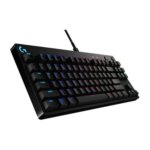 [KEYLOG920009388] TECLADO LOGITECH GAMER G PRO RGB MECANICO GX AZUL WIRED NEGRO