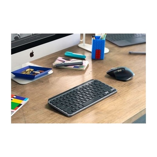 [KEYLOG920010478] TECLADO LOGITECH MX KEYS MINI INALAMBRICO RF WIRELESS/BLUETOOTH ROSA