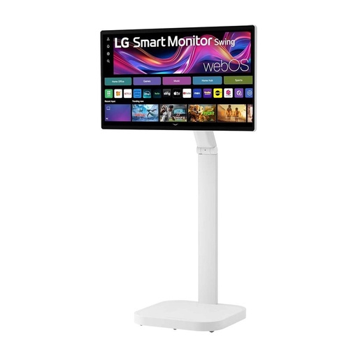 [MONLGX27ART10] MONITOR LG STANDBYME 27INCH TOUCH MOBILE BATTERY 3H FULL HD THINQ PROC ALFA7 WIFI BT