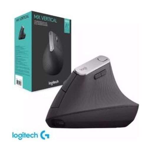 [MOULOG910005449] MOUSE LOGITECH MX VERTICAL NEGRO ERG. EASY SWITCH-FLOW-UNIFYING-BLUETOOTH-USB-RECARGABLE