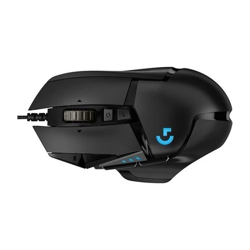 [MOULOG910005469] MOUSE LOGITECH GAMING G502 NEGRO HERO 16K G-HUB PESO AJUSTABLE RGB LIGHTSYNC USB ALAMBRICO