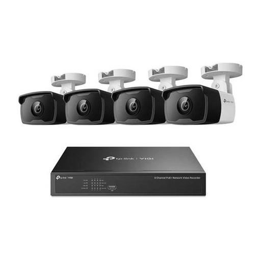 [NVRTPLNVR1004H] NVR TPLINK VIGI 4CANALES HDMI 4K BLACK