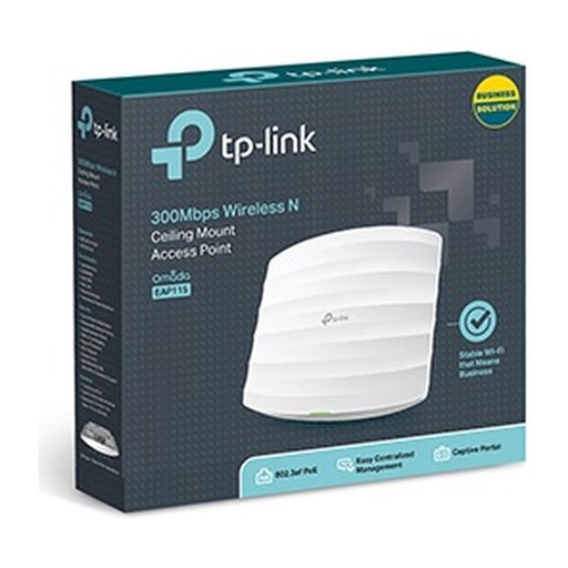 [APOTPLEAP115] PUNTO DE ACCESO INALAMBRICO N 300MBPS CON MONTAJE PARA TECHO EAP115