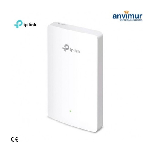[APOTPLEAP615WLL] PUNTO DE ACCESO INALAMBRICO TP-LINK DE PLACA DE PARED WI-FI 6 AX1800 4 PUERTOS GIGA EAP615-WALL