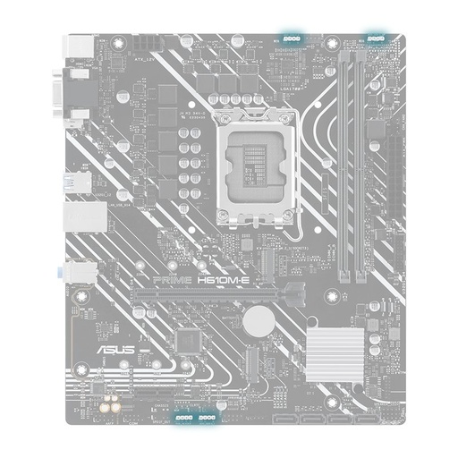 [00054248] Mainboard ASUS PRIME H610M-E D4 12ava LGA1700 DDR4-5333 HDMI DP M.2
