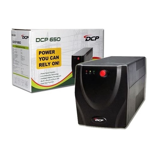 [UPSCDPLI-504BLK] UPS CDP LI-504 500VA-250W LITHIUM BATERY 4 TOMAS 1USB-C NEGRO