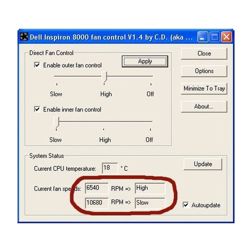 [VENDEL384-BDCG] FAN STANDARD DELL FOR T550