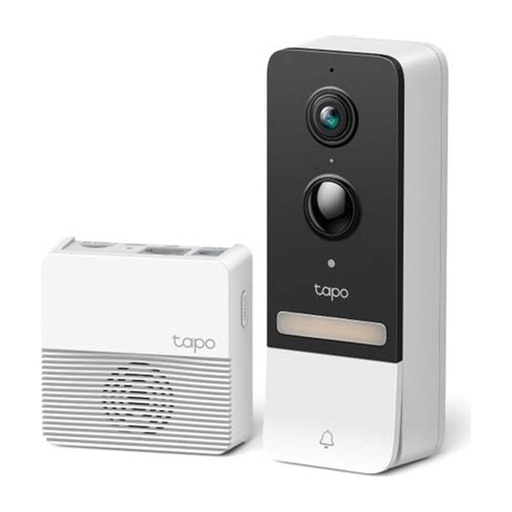 [TVITPLTAPOD235] Timbre de Video TP-Link con Bateria 2K 5MP Deteccion IA Vision Noc. Color Campo Amplio Bat. Extraibl