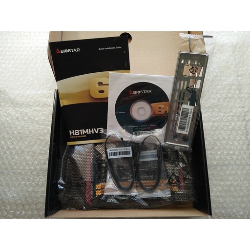 [00003190] Mainboard BIOSTAR H81 MHV3 LGA1150 4TA Generacion