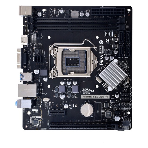[00003190] Mainboard BIOSTAR H81 MHV3 LGA1150 4TA Generacion