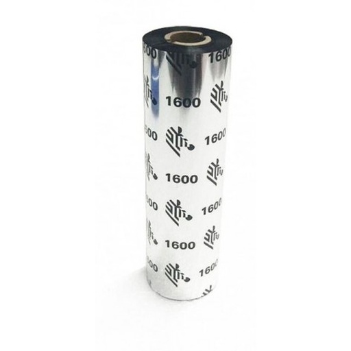 [00056854] Ribbon Cera Zebra 1600 110MM x 74M 0.5" ZD220