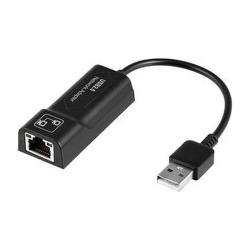 Adaptador ARGOM USB 2.0 a RJ45 15cm.