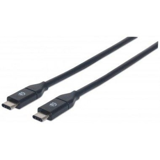 [00056888] Cable Manhattan USB 2.0 tipo A macho a tipo A macho 0.50 cm. negro