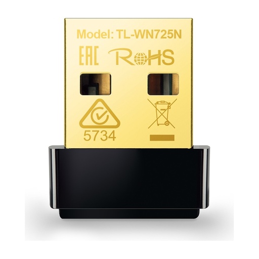 [00055014] Adaptador TP-LINK TL-WN725N Inalambrico USB 150Mbps