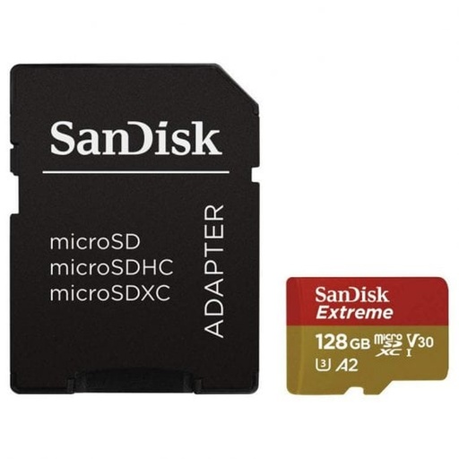 [00056933] Micro SD 64GB UHS-I U3 V30 Clase 10 A2 con Adaptador